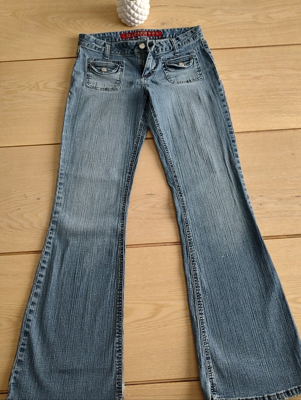 Light Wash  Girls  Flared Jeans  Vintage